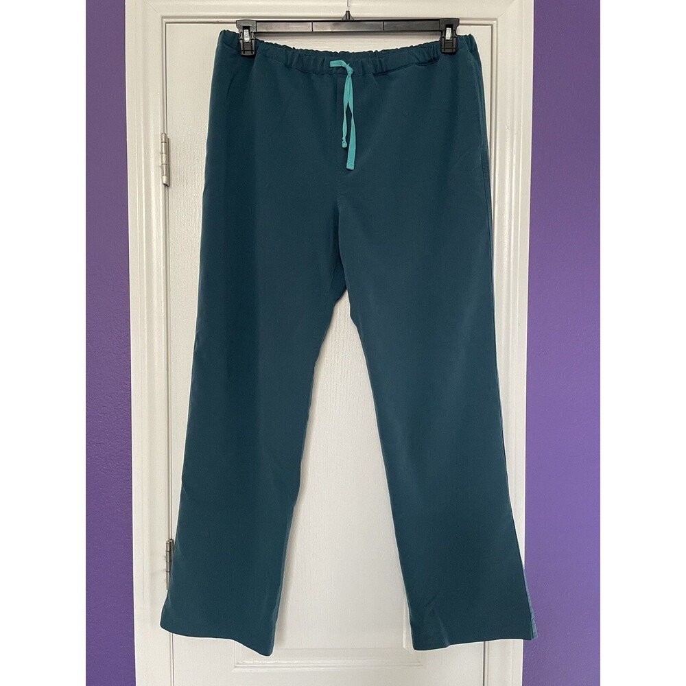 FIGS Pisco Basic Scrub Pants Caribbean Blue FM4500 Size XL X-Large